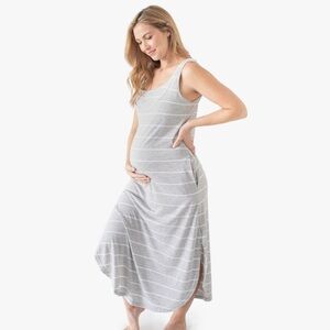 Kindred Bravely maxi dress for nursing/ maternity wear (access as shown). Small
